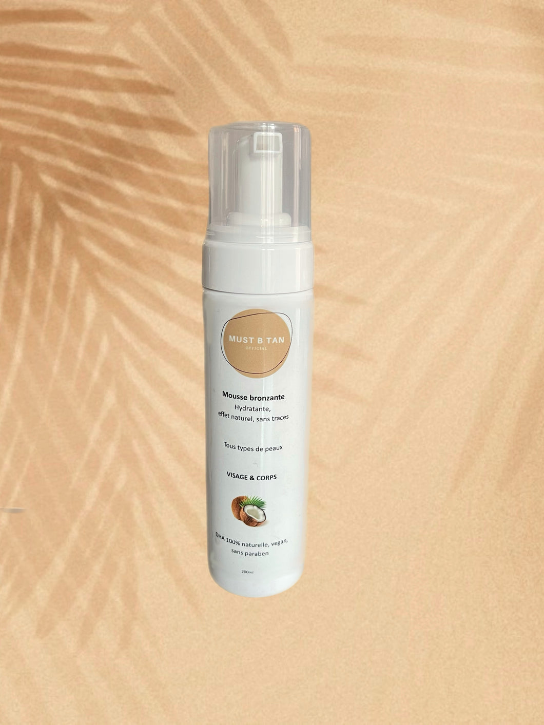 Mousse bronzante